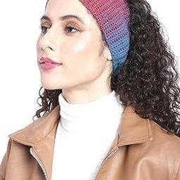 Headband Earwarmers for Winters | Handmade with Woolen Unisex Earwarmer Earmuffs Earcap Earcover Soft Headwrap Warm Winter Accessories-image-74