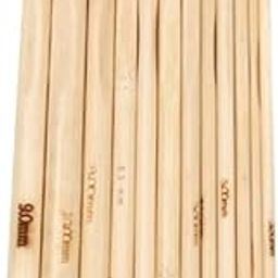 Imported 12 Sizes Bamboo Crochet Hooks Knitting Needles 3.0-10mm-image-90