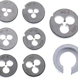 MERISHOPP®9 Pieces Mini HSS Metric Taps Dies Wrench Handle Tap And Die Set|Home & Garden | Tools | Hand Tools-picture-12