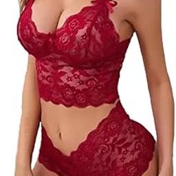 Babydoll Lingerie for Women Free Size Babydoll Dress-Honeymoon Lingeries (Red-1, Free Size, DL-6-R)-image-88