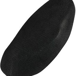 AUTOXYGEN Mesh Universal Scooter/Scooty Removable & Washable Waterproof Breathable Net Seat Cover Accessories (Black)-picture-2
