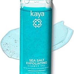 Kaya Sea Salt Exfoliating Shower Gel | Dermatologist-Developed with 22 Years of Expertise | Deep-Cleansing & Skin Polishing Body Wash with Sea Salt & Cellulose Beads | Revitalizing, Smooth & Refined Texture | For All Skin Types | 240 ml-image-23