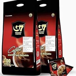 G 7 INSTANT COFFEE TRUNG NGUYEN G7 Black Instant Coffee 200g (100 Sachets x 200gm)-picture-29