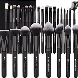 DUCARE Synthetic Bristles Makeup Brushes - Black , Pack of 27 , DRM-DF2725-image-2