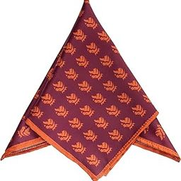 Men's Maroon Lion Pocket Square-image-72