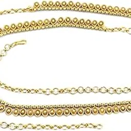 rubans 18K Gold-Plated Traditional Motif Design Kamarbandh – Perfect for Ethnic Looks for Women & Girls-picture-15