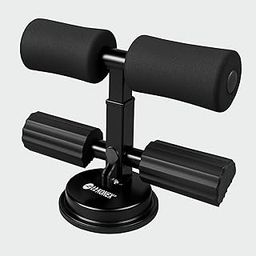 Konex Situp Bar for Home Gym Exercise Equipment for Belly Fat Workout Portable with Strong Suction Base - Black-picture-24