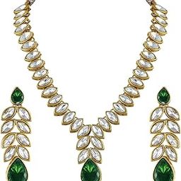 Traditional Crystal Necklace & Jewelry Set Gift for Women-image-80
