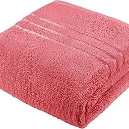 T TRENDY MART Bath Towel Large Size | 450 GSM Quick Dry Bath Towel | 70 x 140 cm Towel | Yellow | 100% Cotton Bath Towels for Men, Women & Kids | Gym Towel (Color May be Vary)-image-10