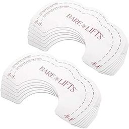 10 pcs Nipple Covers, Boob Tape for Sizes A,B,C,D Bare Lifts Tape 10 PCS Box White Women's Breast Pads Women Skin Friendly Latex-Free Invisible Tape Breast Lift Pade-image-35