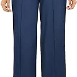 BlissClub Women's Tailored Fit Mid Rise Pants-picture-23