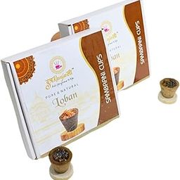 ITRANJALI Natural Sambrani Loban Dhoop Cups | Ideal for Spiritual Pooja,havan,Meditation & Aura Cleansing |Long Lasting & Chemical Free 30 Cups (15 Cups/Pack) with 1 Burner Plate/Pack-image-72