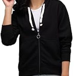Women's Fleece Hooded Neck Hooded Sweatshirt-image-68