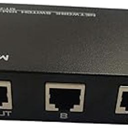 2Ports Button Network Switch Splitter Hub 2-in 1-Out Or 1-in 2-Out 100M/10M-picture-28