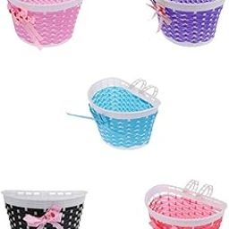 MERISHOPP® 5 Pieces Children Kids Girls Bicycle Front Basket Bike Cycle Shopping Holder|Sporting Goods | Cycling | Bicycle Accessories-image-87