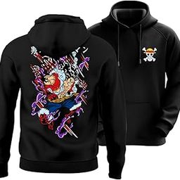 50+ Unisex Anime Hoodie for Men & Women 100% Cotton Naruto, Jujutsu Kaisen, Goku, Gojo, Bleach Anime Printed Hoodies-image-56