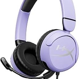HyperX Cloud Mini Gaming Headset, 3.5mm Wired Connection, 30mm Sound Drivers, Lightweight, Over-Ear, Flip-to-Mute mic, Xbox-Licensed, Memory Foam, Recomm for Ages 8-12, Lavender, 130g, 7G8F5AA-picture-15