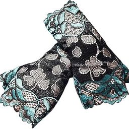 Fingerless Gloves Sunscreen Summer Accessories Women Lace Gloves for Costume Green Clothing Shoes & Accessories | Womens Accessories | Gloves & Mittens-image-46