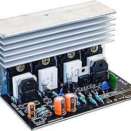AUDIO LITE 200W Mono Amplifier Board for SUBWOOFER Using 2 Pair of 2SC5200+2SA1943 with Heavy Driver Section.-18