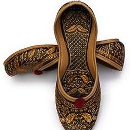 NIHARIKA Women Punjabi Embroidery Jutti with Beautiful Design-image-21