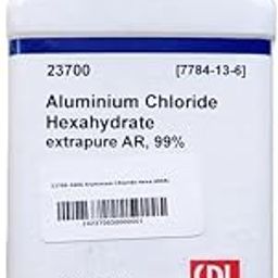 SRL Aluminium Chloride Hexahydrate extrapure AR, 99%, 500Gm, CAS: 7784-13-6,Molecular Formula: AICI3.6H2O, Storage: Room Temperature, Shelf Life: 60 Months, for laboratory and industrial use-19