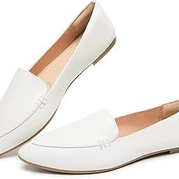 Loafers for Women Flats Shoes Women Pointed Toe Dress Shoes Comfortable Memory Foam Penny Loafers Slip On Shoes-image-55
