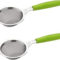 DDecora Tea Strainer for Kitchen, Chhalni -Coffee Strainer Chhani for Tea & Coffee, Tea Filter with Stainless Steel Mesh(pcs-2)-image-19