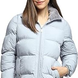 Womens Self Design Grey Collar Neck Full Sleeve Jacket-image-74