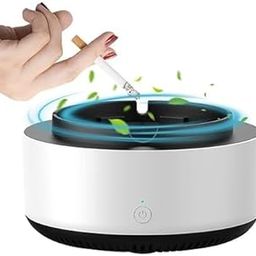 Cyrox Smoke Vacuum Ashtray, Intelligent Electronic Ashtray Anti -Odor Electronic Ashtray with Dair Purifier 2 in 1, Multifunctional Smokeless Ashtray for Indoor, Outdoor and Car Use (1Pcs)-image-76