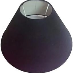 Lamp World Round Plain Black Lamp Shade for Table Lamp-picture-16