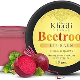 Srotam Beetroot Tinted Lip Balm for Men and Women - SPF Protection, Lightens Dark and Pigmented Lips (15 Gm.)-19