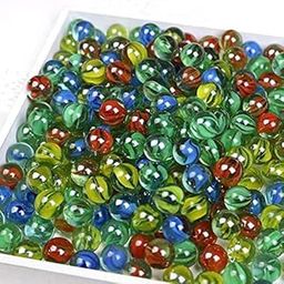 Tke Marbles Mix Glass Marbles Stone Marbles For Aquarium Decorations, 160 Pieces Marbles Playing And School Projects (160 Pieces)-31