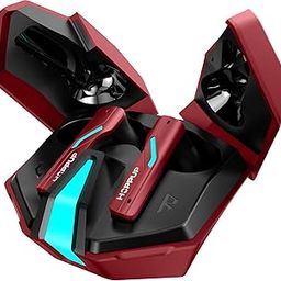 HOPPUP Xo6 Gaming Earbuds with 35MS Low Latency, RGB LED, 13MM Drivers & 50H Playtime Bluetooth (Red, True Wireless)-24