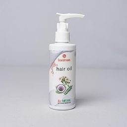 Grandmaas All Natural Handmade Herbal Hair Oil for Hair Fall Control With The Natural Aroma Of Coconut Oil, Sesame, Bhringaraj & Hibiscus For Hair Care - Hair Growth Oil for Women & Men (120 ml)-14