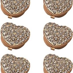 ™ 6x Women Cufflinks 18mm Women's Jewelry for Birthday Anniversary Formal Wear Gold | Cufflinks | Mens Jewelry-image-57
