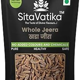 SITAVATIKA Fresh Jeera 200gm No Added Colours and Chemicals Fresh Natural Cumin Whole Seeds, Rich & Strong Flavour Whole Spices Zeera-image-52
