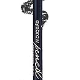 Glam21 Eyebrow Pencil Professional Stylist | Eyebrow Enhancer With Spoolie Brush| Highly-Pigmented | Smudge Proof &Transferproof | Long Lasting | Smooth Gliding- Black, 1.2 gm-46