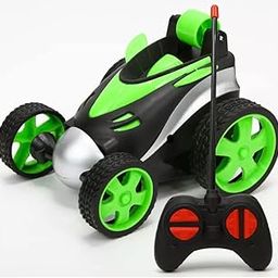 Goyal's Remote Control Stunt Car 360° Rotating Rolling Electric Race Car Toy with USB Charging Cable, for Kids Age 2 Years & Above - High Speed - Random Color-image-23