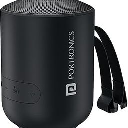 Portronics Soundpot 20W Wireless Bluetooth Portable Speaker with 360° immersive Sound, Upto 6 Hours Playtime, in Built Mic, TWS Mode, Easy Control, Strong Lanyard, Type C Fast Charging(Black)-22