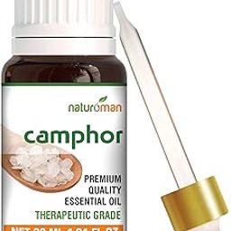 Naturoman Camphor Essential Oil for Aromatherapy and Skin Care - Natural and Therapeutic Grade Oil, 30 ml-image-20