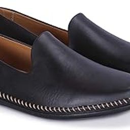 Big Boon Men's Loafer Shoes Set of 1 Pair (Black, Numeric_13)-image-1
