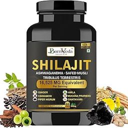 Born Veda Ayurvedic Strength Booster | Energy, Muscle Recovery & Vitality Supplement for Men & Women | 60 Capsules-image-5