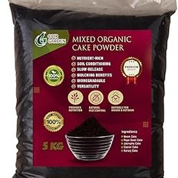 COIR GARDEN - Organic Mixed Cake Manure for plants (5 KG) Stimulating Root Growth, Increases Plant Immunity and Boost Fruits and Vegetables-image-85