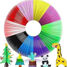 Royaldeals Toys PLA Filament Refills 5M Compatible with 3D Pen Printer MultiColours 1.75mm Thick 5 Meter Length of Each Color for 3D Pen & Printer (5PCS PLA)-13