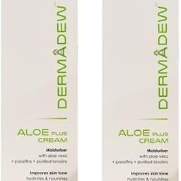 H&H Dermadew Aloe Plus Cream 80gm Pack Of 2-image-0