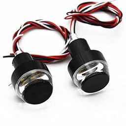 Genric San Motorcycle Turn Signal Led Handle Bar Light (Set Of 2)-27
