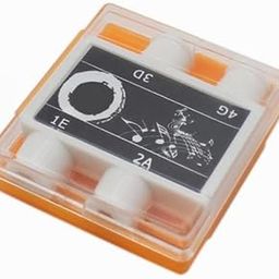 ATORSE 5xPortable 4 Tones Pitch Pipe Tuner for Violin Musical Instrument Accessory-image-28