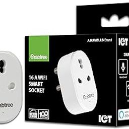 Havells 16 A WiFi Smart Plug (White) (ACST161603) with Energy Monitoring- Suitable for Large Appliances like Geysers, Heaters, OFR's, Air Conditioners (Works with Alexa and Google Assistant)- White-30