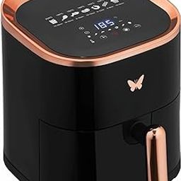Butterfly Magnum Digital Air Fryer 4.5L, 1200W | 360° High Speed Air Circulation Technology | Low Fat Cooking | 7 Preset Menu, Removable Non Stick Coating Basket | Digital Touch Display Panel | Black-19