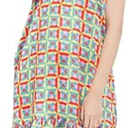 Women's Satin Print Me Pretty Short Night Dress in Multi-image-54